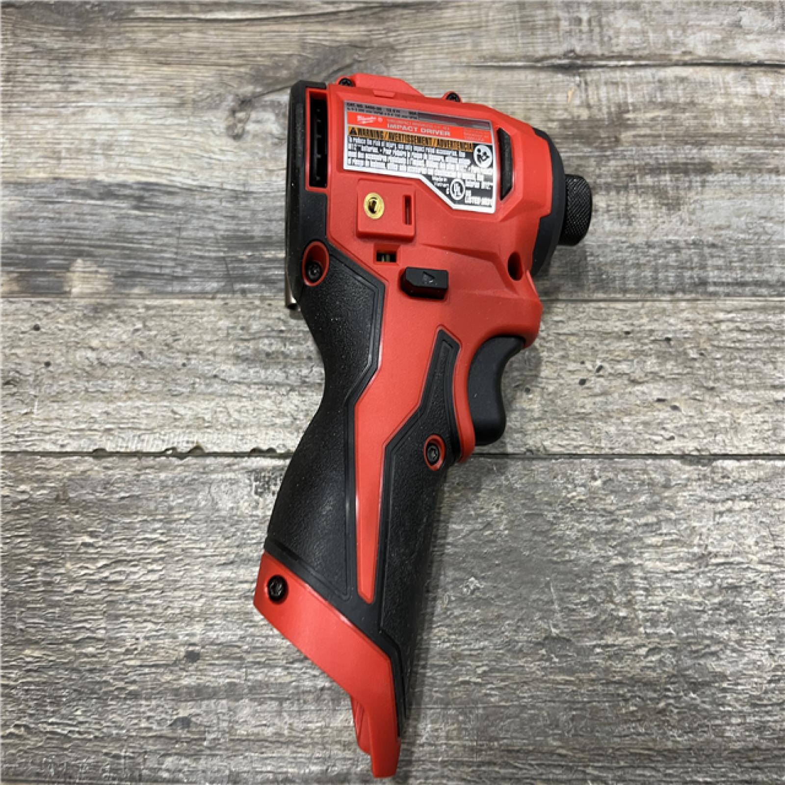 AS-IS Milwaukee 12-Volt Lithium-Ion Compact Brushless Cordless 1/4 in. Impact Driver Kit