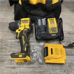 AS-IS DEWALT Atomic 20V Lithium-Ion Cordless Compact 1/2 in. Drill/Driver Kit