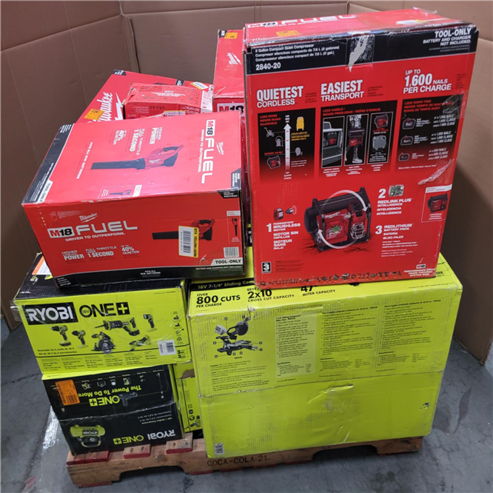 CALIFORNIA AS-IS TOOL PALLET