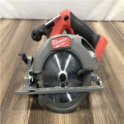 AS-IS Milwaukee FUEL 18V Lithium-Ion Brushless Cordless 6-1/2 in. Circular Saw (Tool-Only)