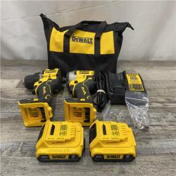 AS-IS DEWALT ATOMIC 20-Volt MAX Lithium-Ion Cordless Combo Kit