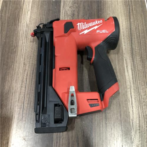 AS-IS Milwaukee FUEL 12-Volt Lithium-Ion Brushless Cordless 18-Gauge 1-1/2 in. Compact Brad Nailer (Tool Only)