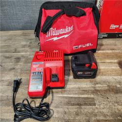 HOUSTON LOCATION - AS-IS Milwaukee M18 1/2 in. Cordless Brushless High Torque Impact Wrench Kit (Battery & Charger)