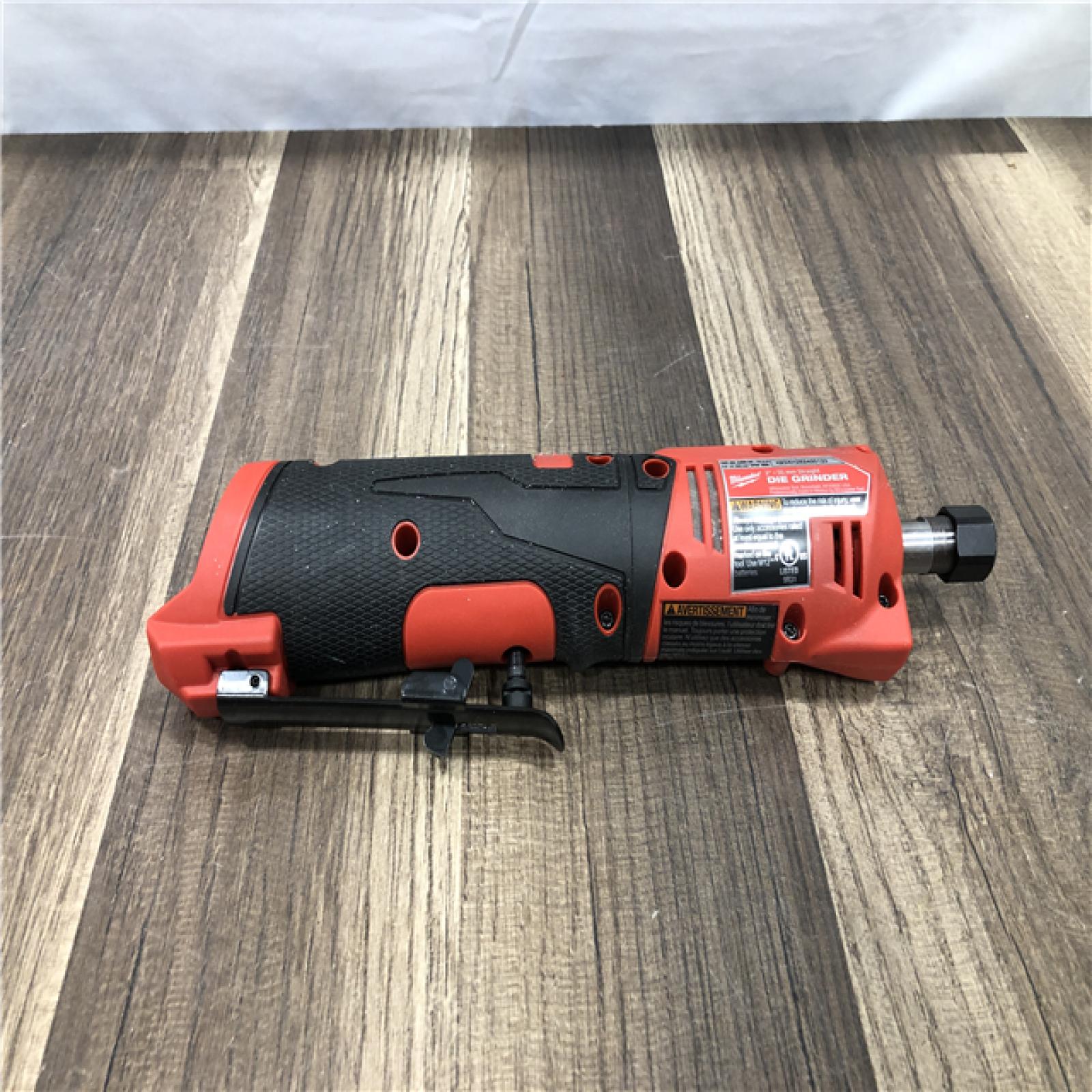 AS-IS Milwaukee FUEL 12V Lithium-Ion Brushless Cordless 1/4 in. Straight Die Grinder (Tool-Only)