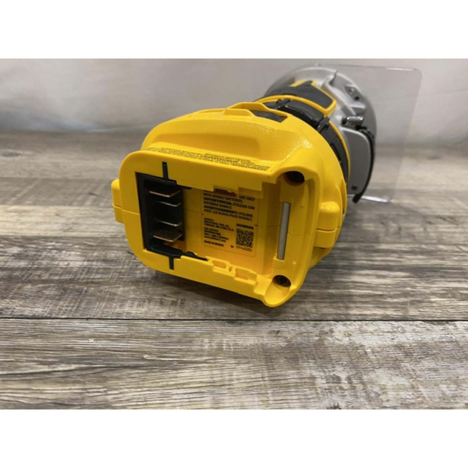 AS-IS DEWALT 20V MAX XR Cordless Brushless Fixed Base Compact Router (Tool Only)