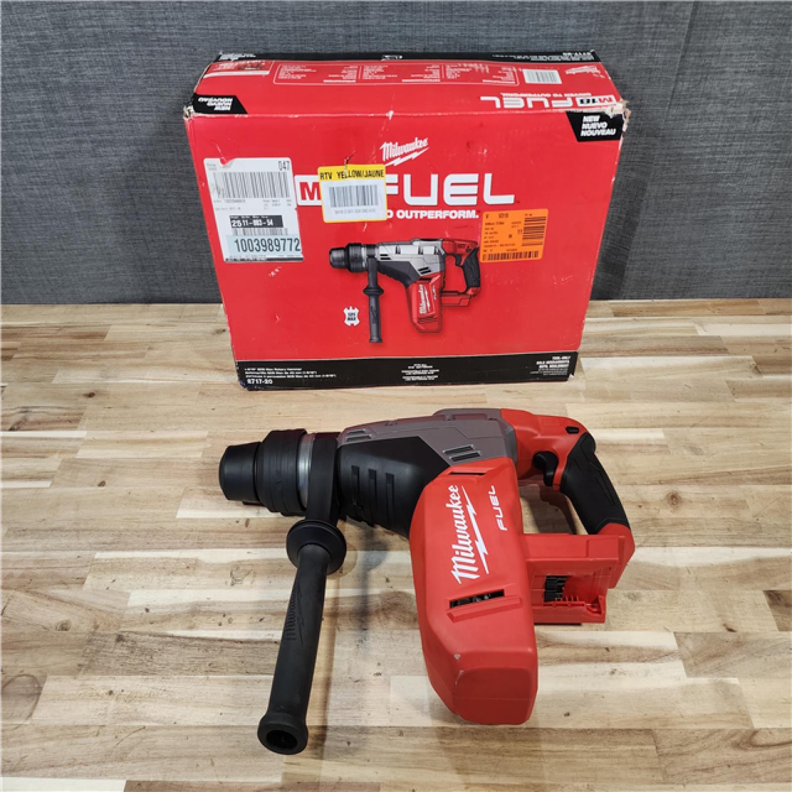 HOUSTON LOCATION - AS-IS Milwaukee FUEL 18V Lithium-Ion Brushless Cordless 1-9/16 in. SDS-Max Rotary Hammer (Tool-Only)