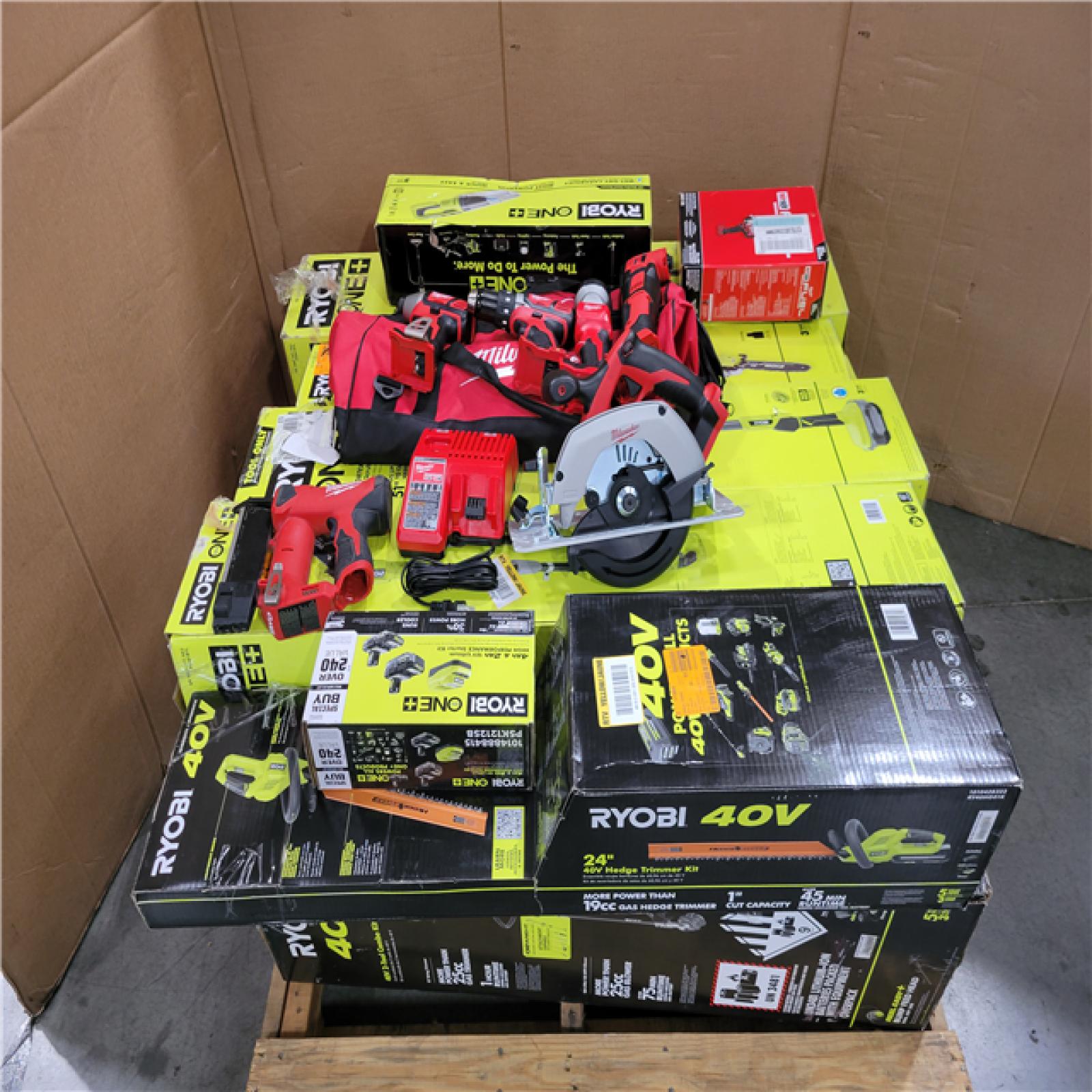 CALIFORNIA AS-IS TOOL PALLET
