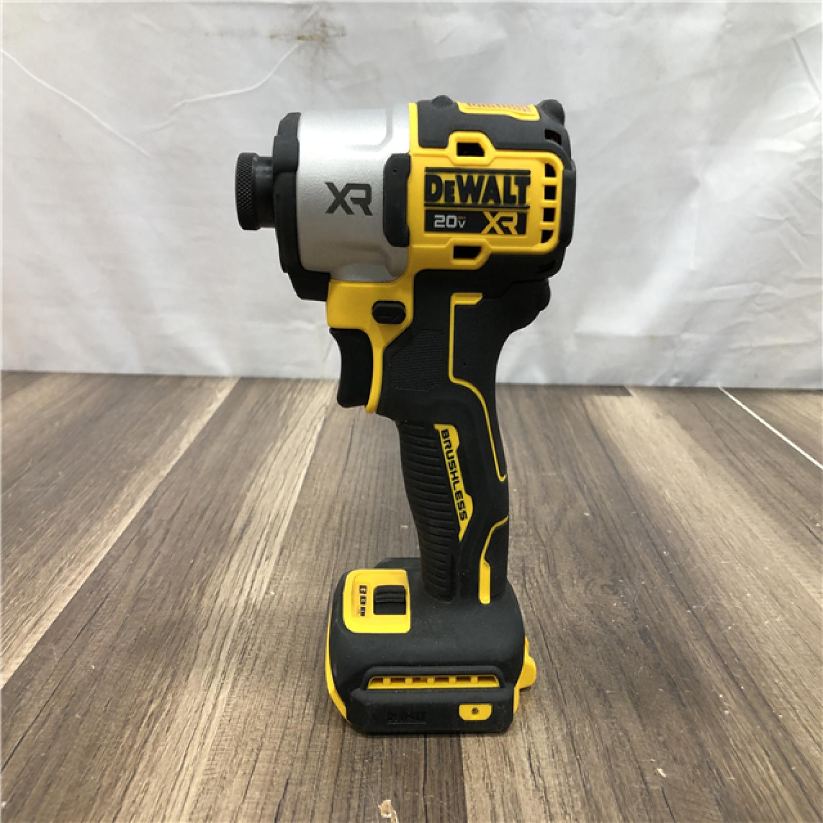 AS-IS  DEWALT 20V MAX XR Cordless Brushless 1/4 in. 3-Speed Impact Driver (Tool-Only)