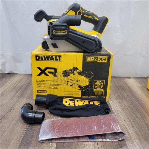AS-IS DEWALT 20V MAX* XR Brushless Cordless Belt Sander
