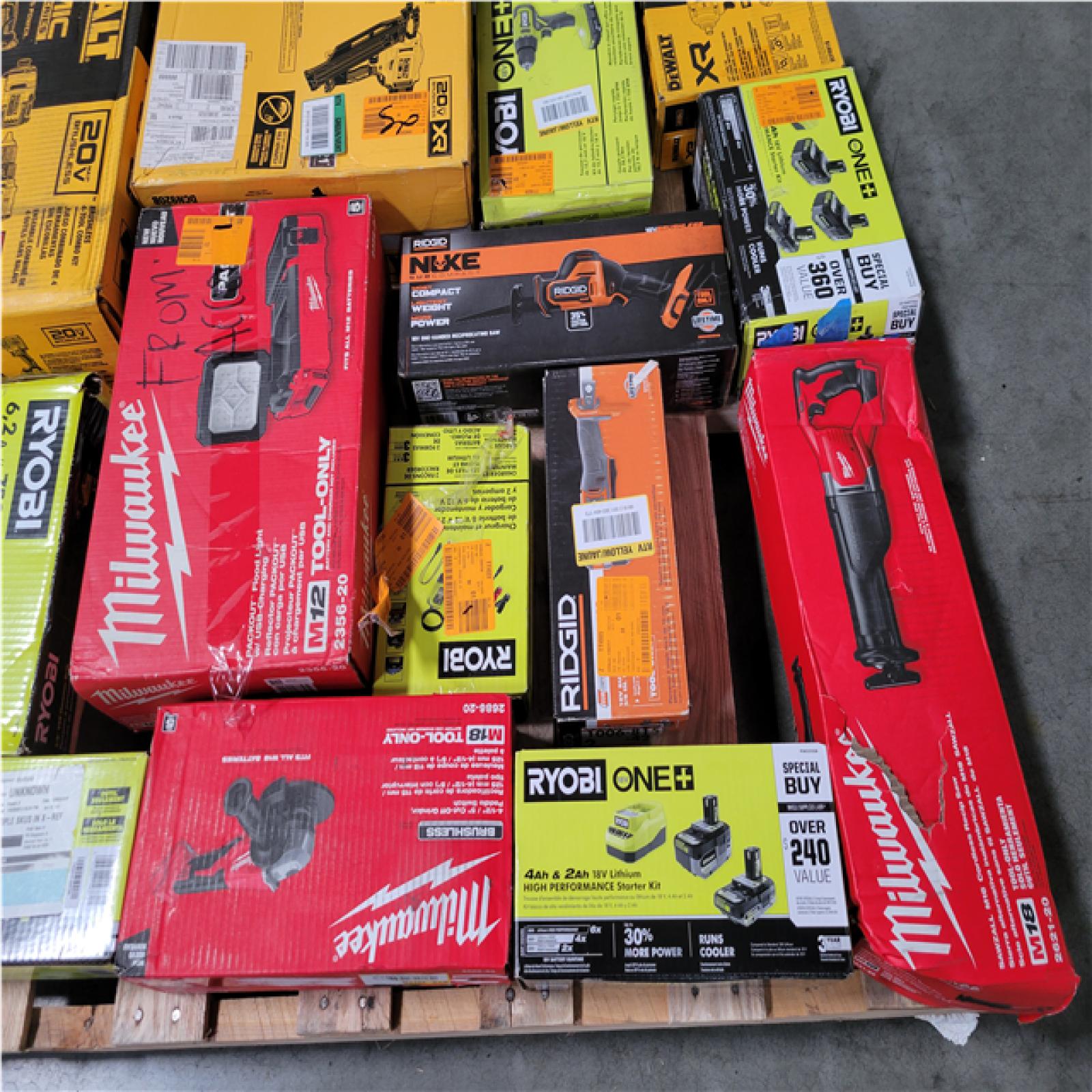 CALIFORNIA AS-IS TOOL PALLET