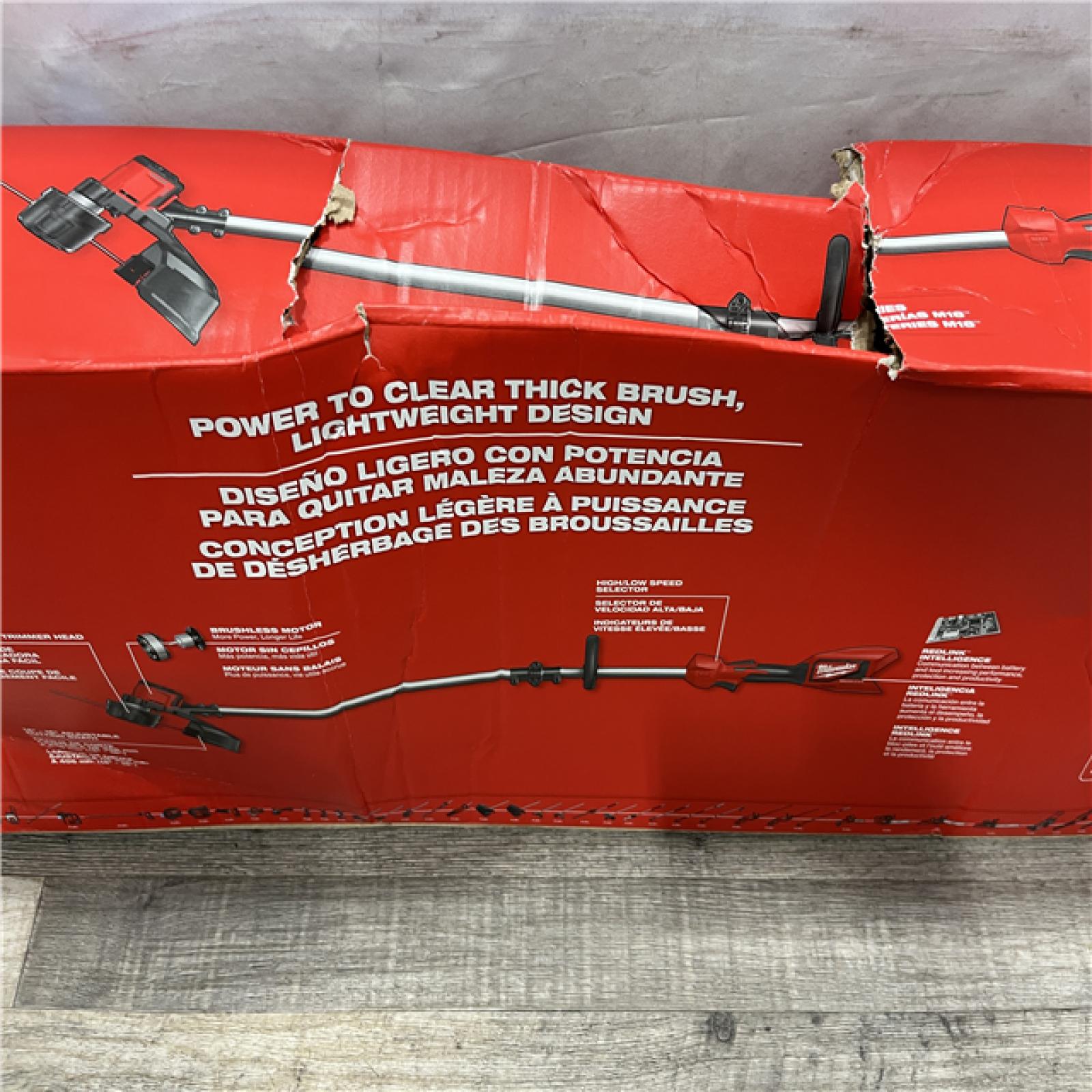 NEW - Milwaukee Brushless 18V 16in. Cordless Battery Powered String Trimmer (Tool-Only)