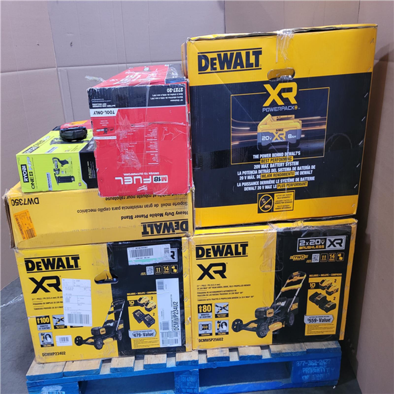 CALIFORNIA AS-IS TOOL PALLET