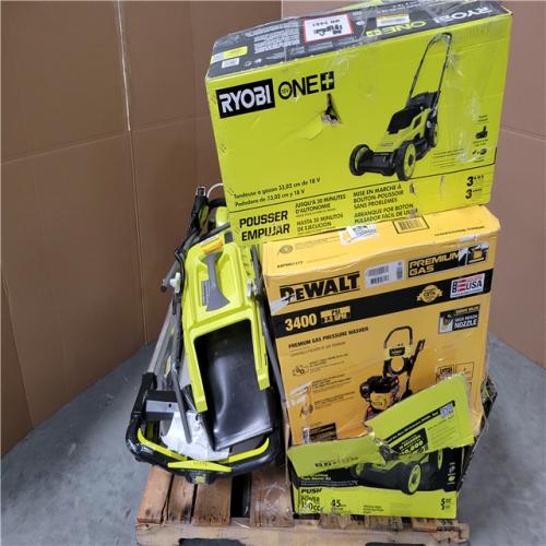 CALIFORNIA AS-IS OUTDOOR POWER EQUIPMENT
