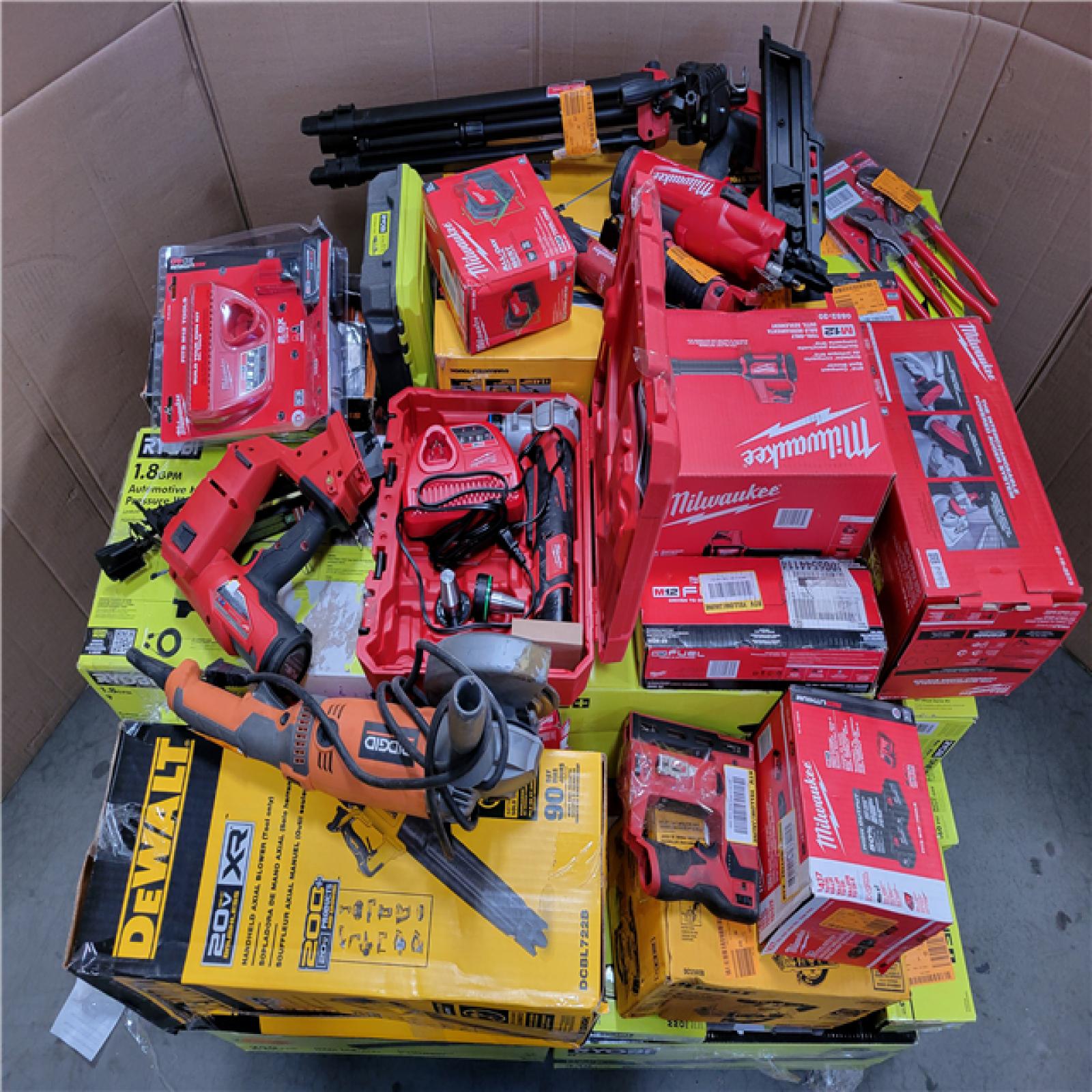 CALIFORNIA AS-IS TOOL PALLET