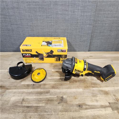 HOUSTON LOCATION - AS-IS DEWALT 60V MAX Cordless Brushless 4.5 in. to 6 in. Small Angle Grinder with Kickback Brake (Tool Only)