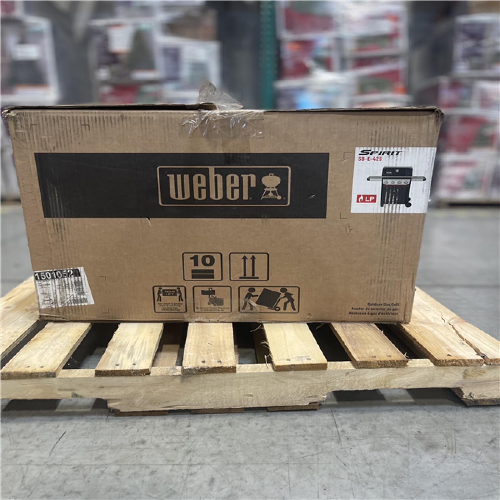 DALLAS LOCATION- Weber Spirit SB-E-425 4-Burner Propane Gas Grill