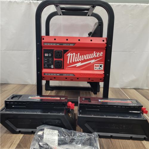 AS-IS Milwaukee MXF002-2XC MX Portable 3600W/1800W Battery Powered Generator