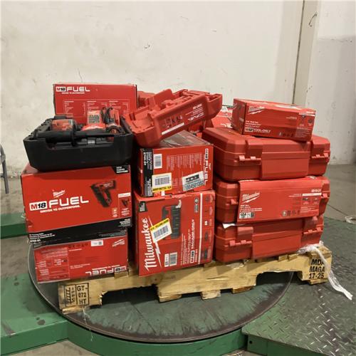 Dallas Location - As-Is MILWAUKEE Tool Pallet