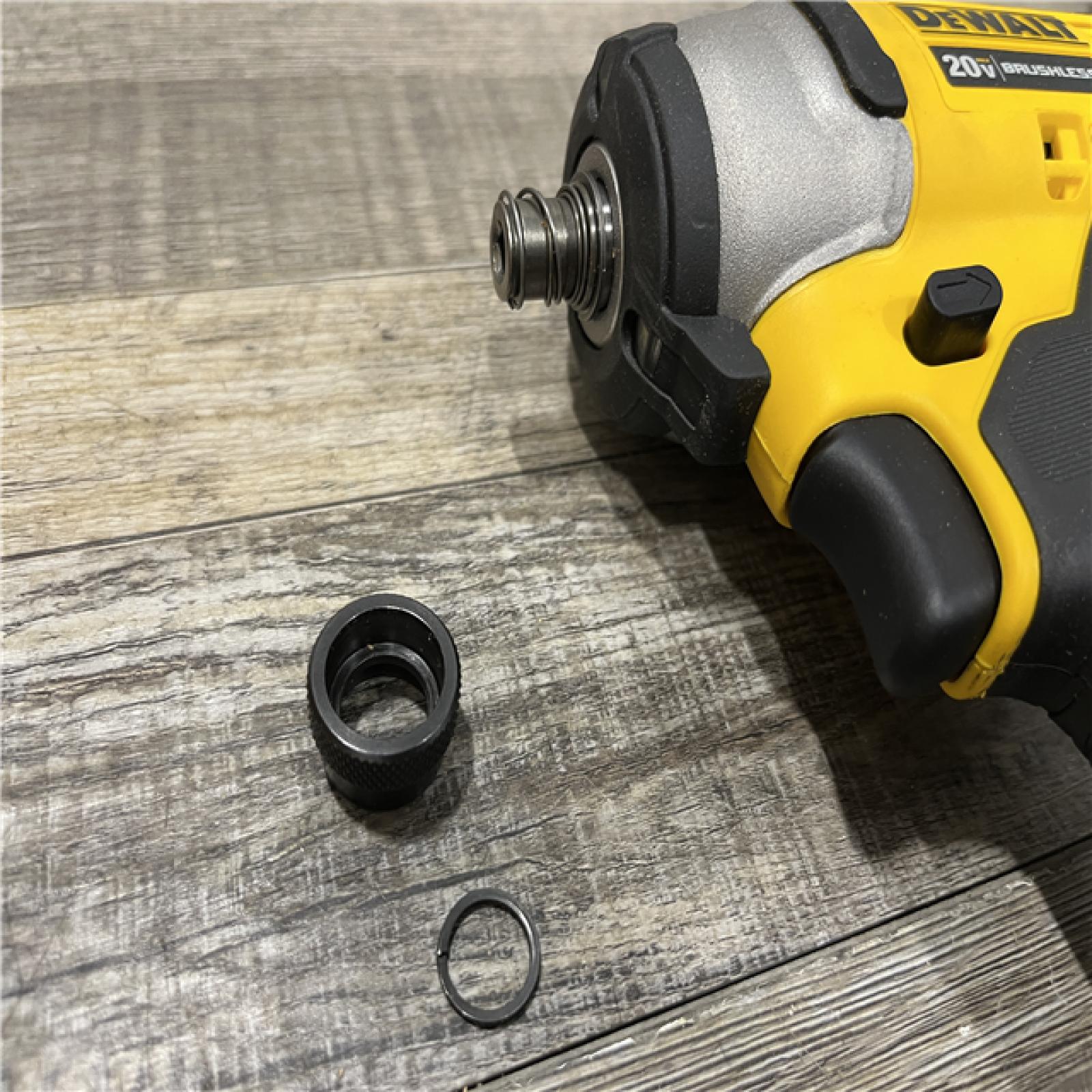 AS-IS DEWALT Atomic 20V Max Lithium-Ion Brushless Cordless Compact 1/4 in. Impact Driver Kit