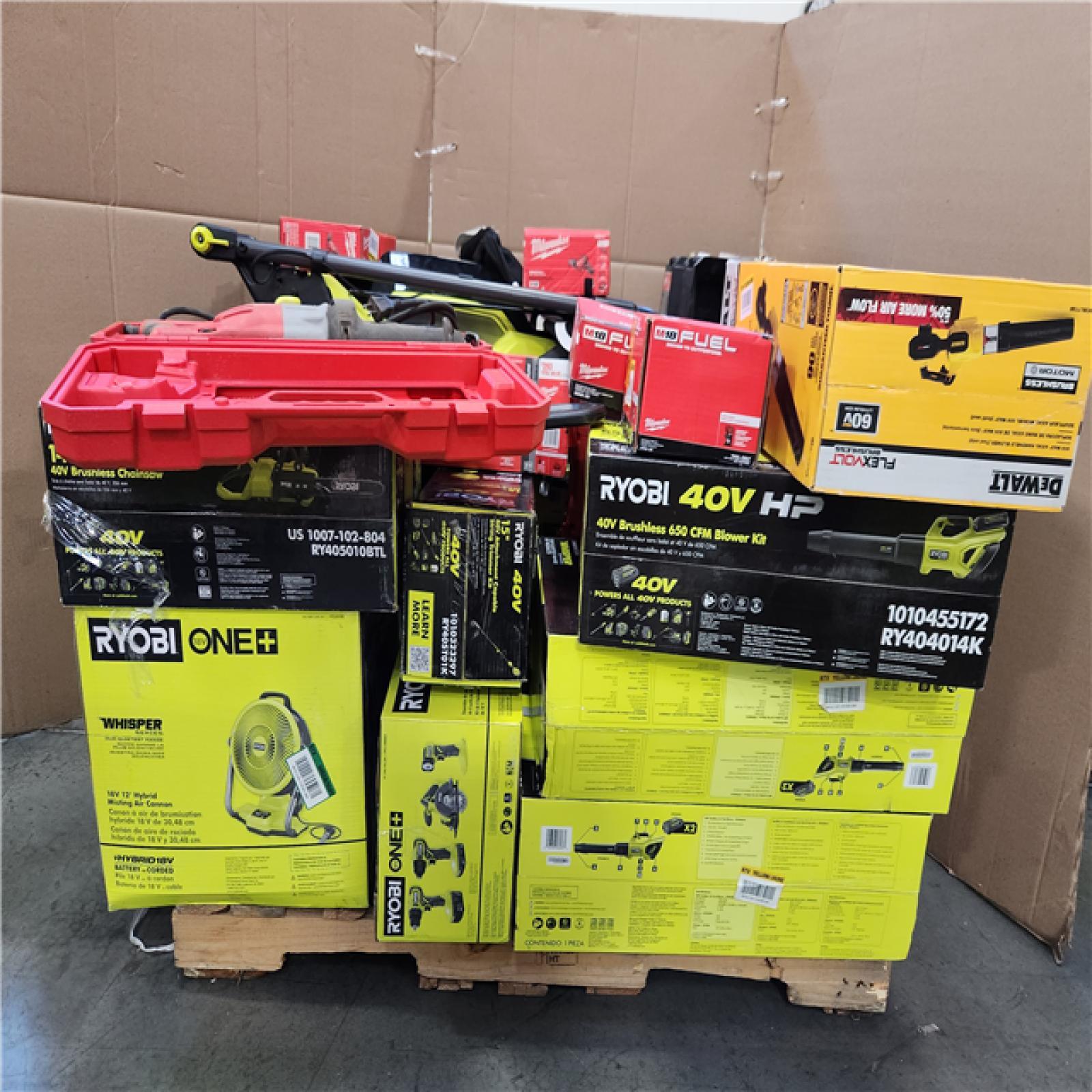 CALIFORNIA AS-IS TOOL PALLET