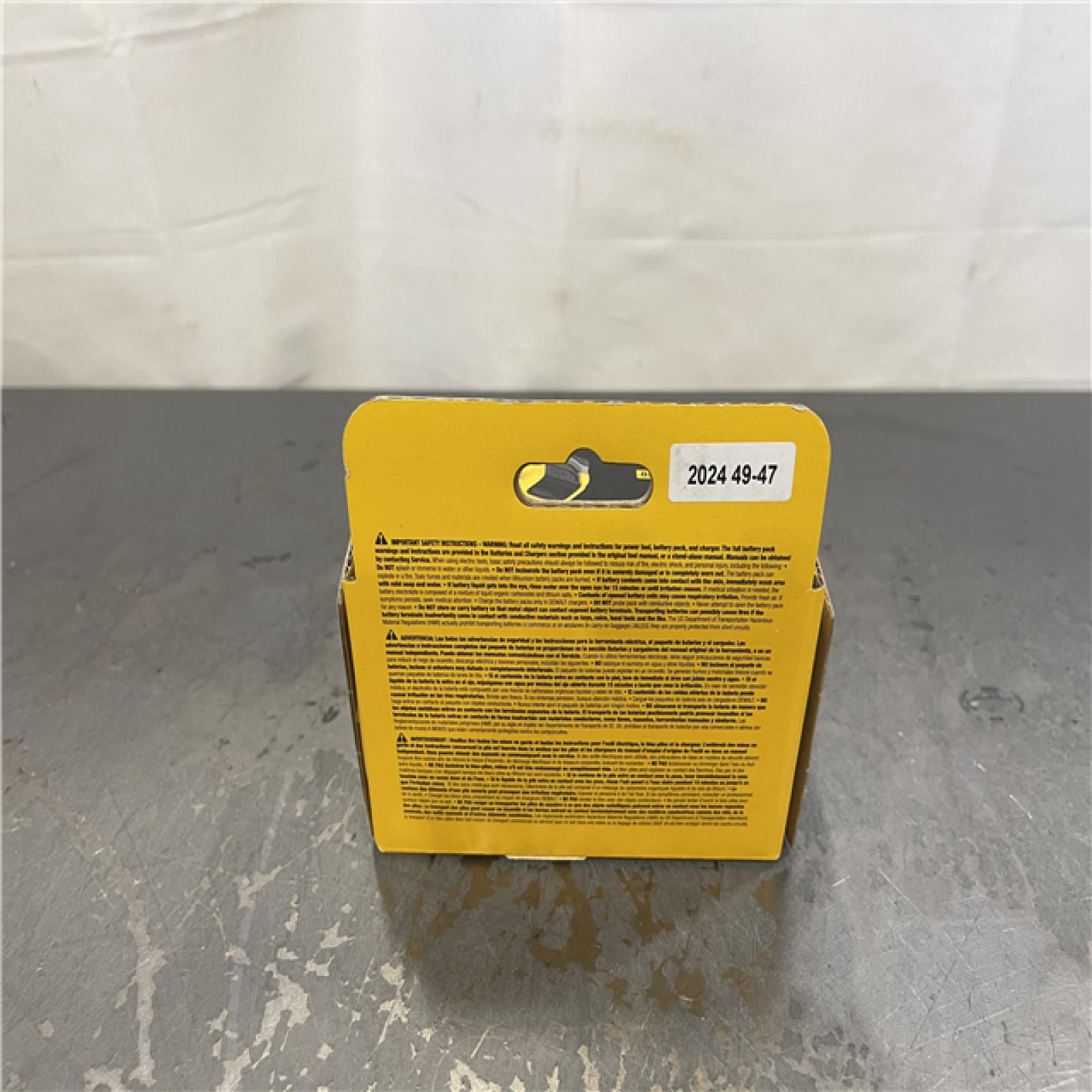 New! - DeWalt 20V MAX XR POWERSTACK Lithium-Ion 3.5Ah Battery