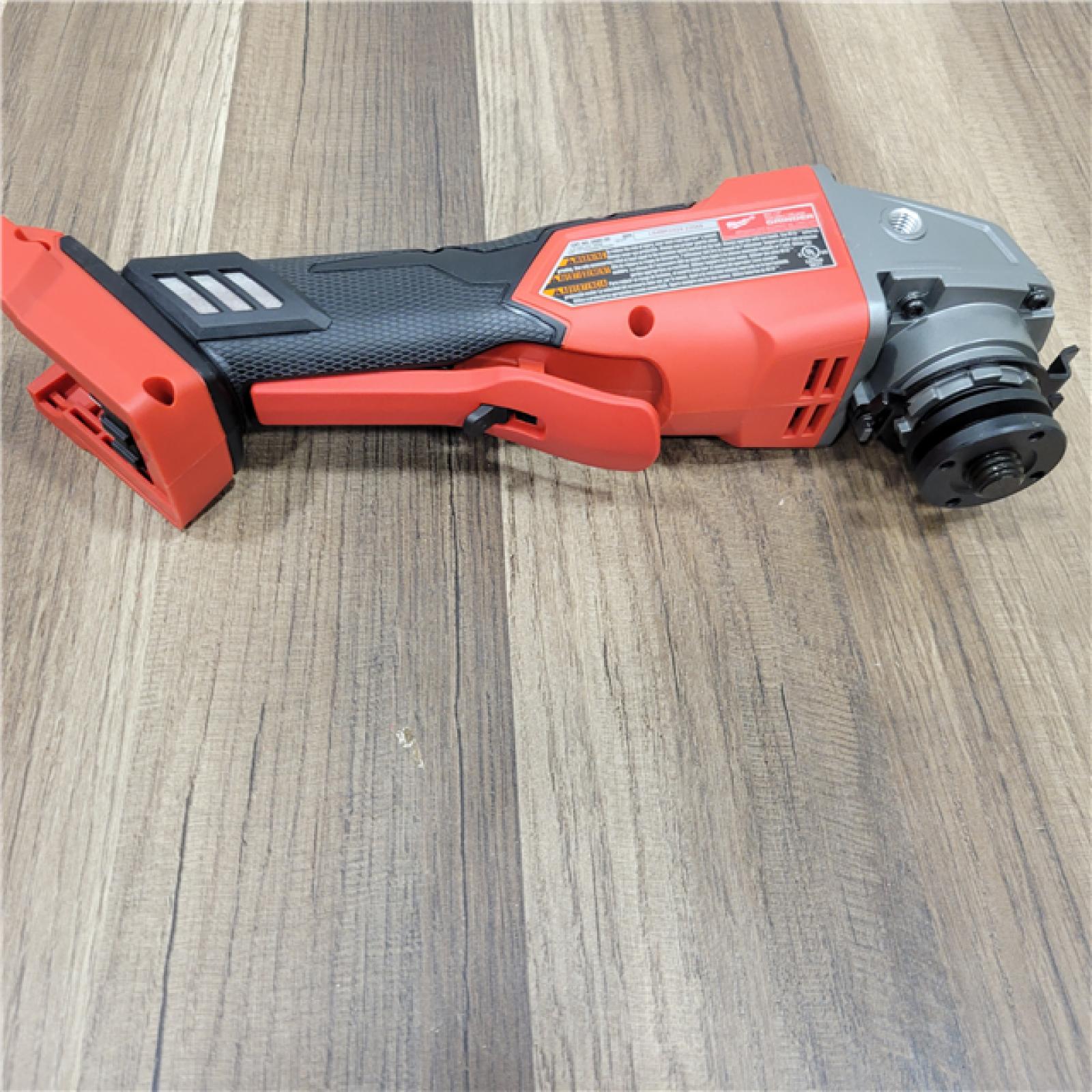 AS-IS Milwaukee 2880-20 M18 FUEL 18-Volt Lithium-Ion Brushless Cordless 4-1/2 in./5 in. Grinder W/Paddle Switch (Tool-Only)