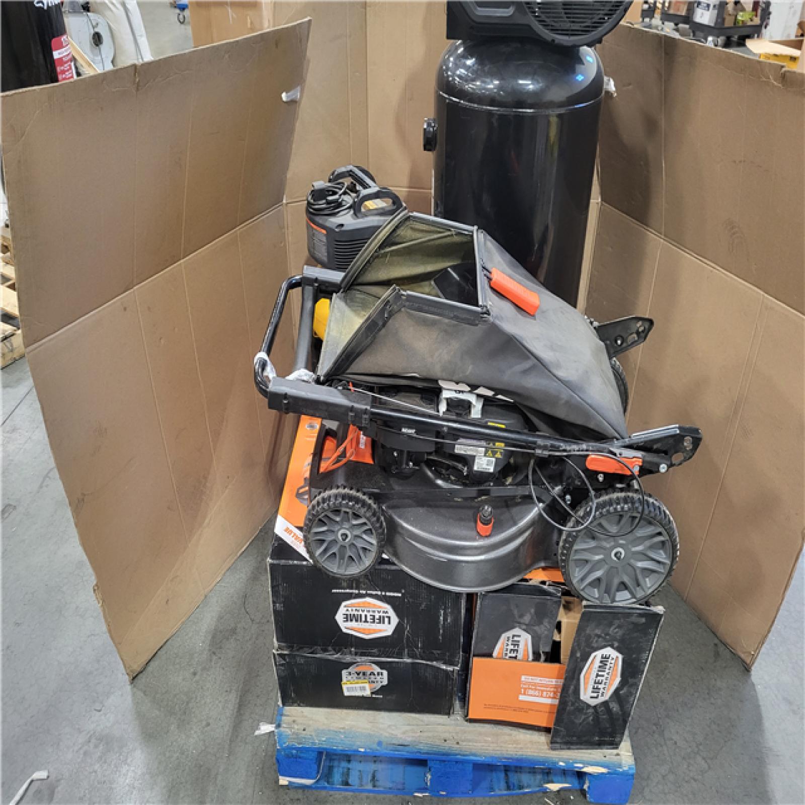 CALIFORNIA AS-IS OUTDOOR POWER EQUIPMENT