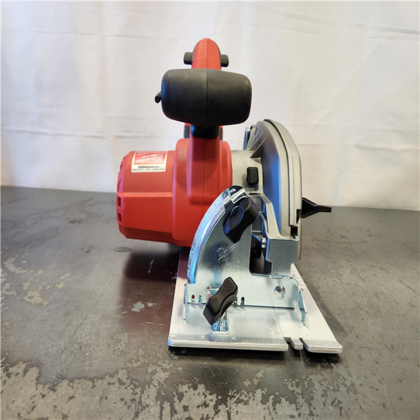 AS-IS- Milwaukee 18V Lithium-Ion Cordless 6-1/2 in. Circular Saw (Tool-Only)