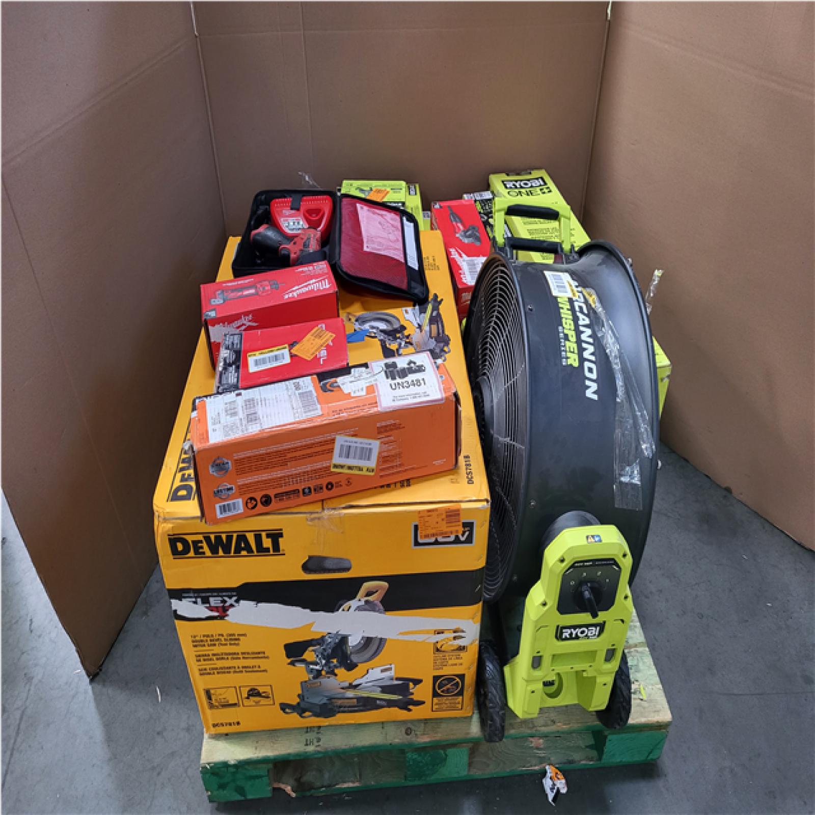 CALIFORNIA AS-IS TOOL PALLET