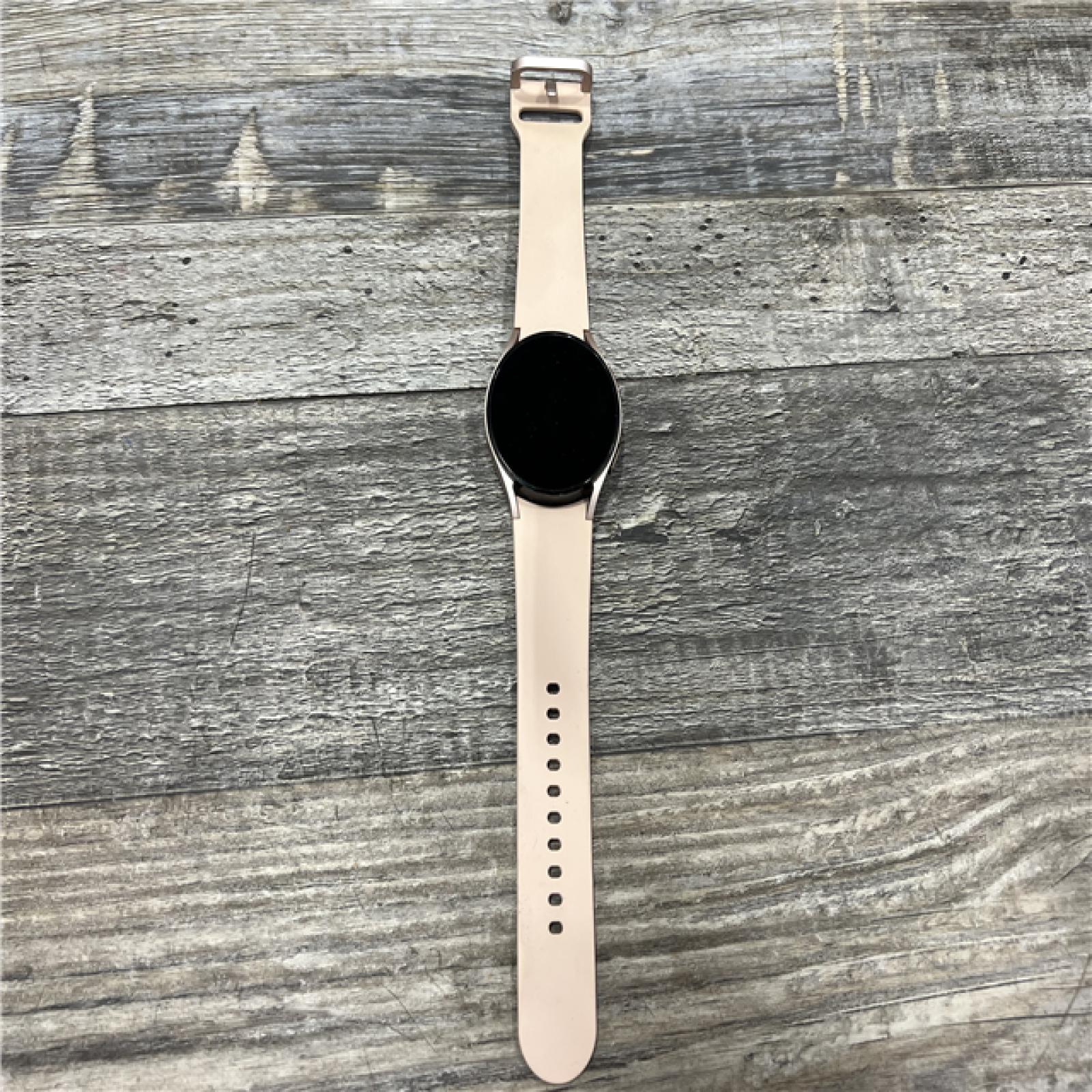 AS-IS Samsung Galaxy Watch4 40mm, Pink Gold-GPS