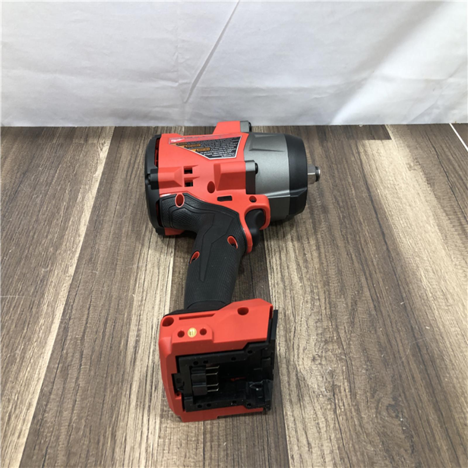 AS-IS Milwaukee FUEL 18V Lithium-Ion Brushless Cordless 1/2 in. Impact Wrench with Friction Ring (Tool-Only)