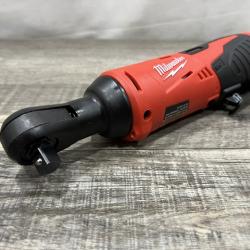 AS-IS Milwaukee 12V Lithium-Ion Cordless 3/8 in. Ratchet (Tool-Only)