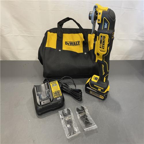 AS-IS - DEWALT 20V MAX XR Cordless Brushless 3-Speed Oscillating Multi Tool Kit