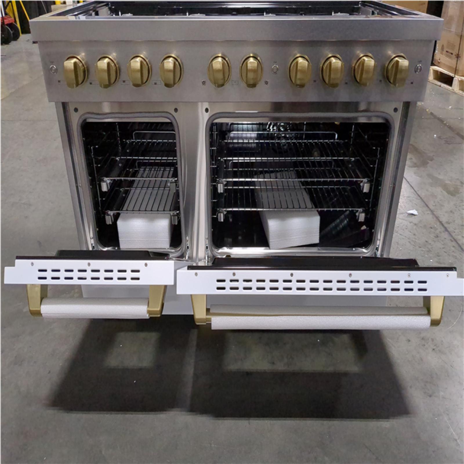 California As-Is Zline 48 Gas Range SGRS48