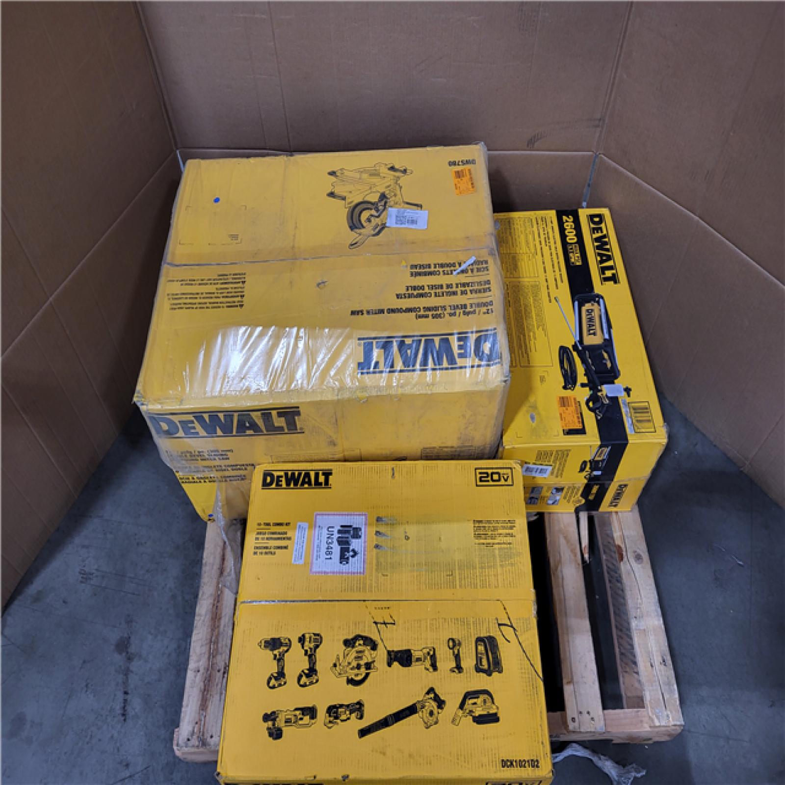CALIFORNIA AS-IS TOOL PALLET