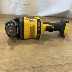AS-IS DEWALT FLEXVOLT 60V MAX Cordless Brushless 4.5 in. to 6 in. Small Angle Grinder with Kickback Brake (Tool Only)