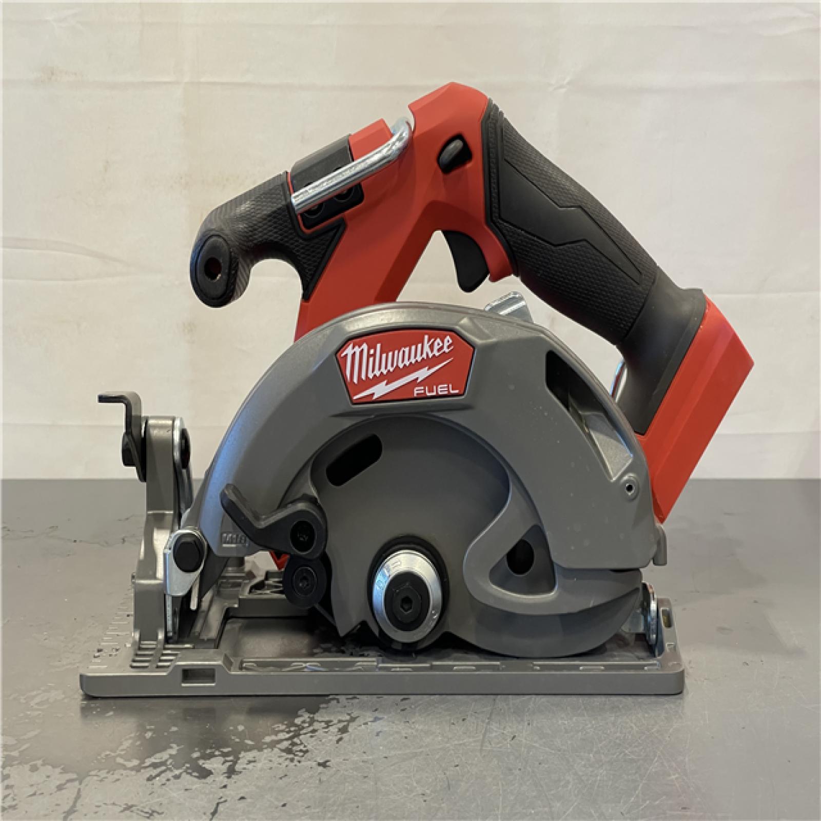 AS-IS- Milwaukee M18 FUEL 18V Lithium-Ion Brushless Cordless 6-1/2 in. Circular Saw (Tool-Only)