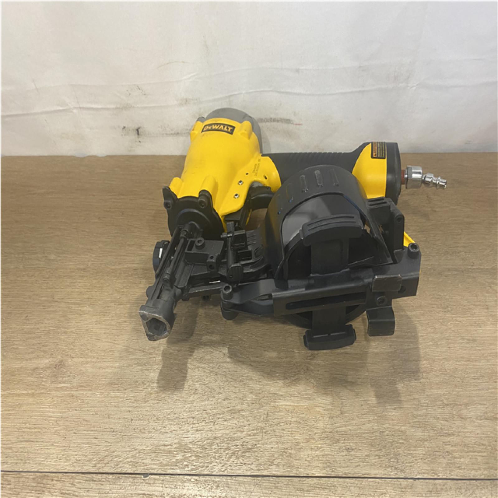 AS-IS DeWalt 1-3/4 in. 15 Degree Pneumatic Coil Roofing Nailer (Tool-Only)