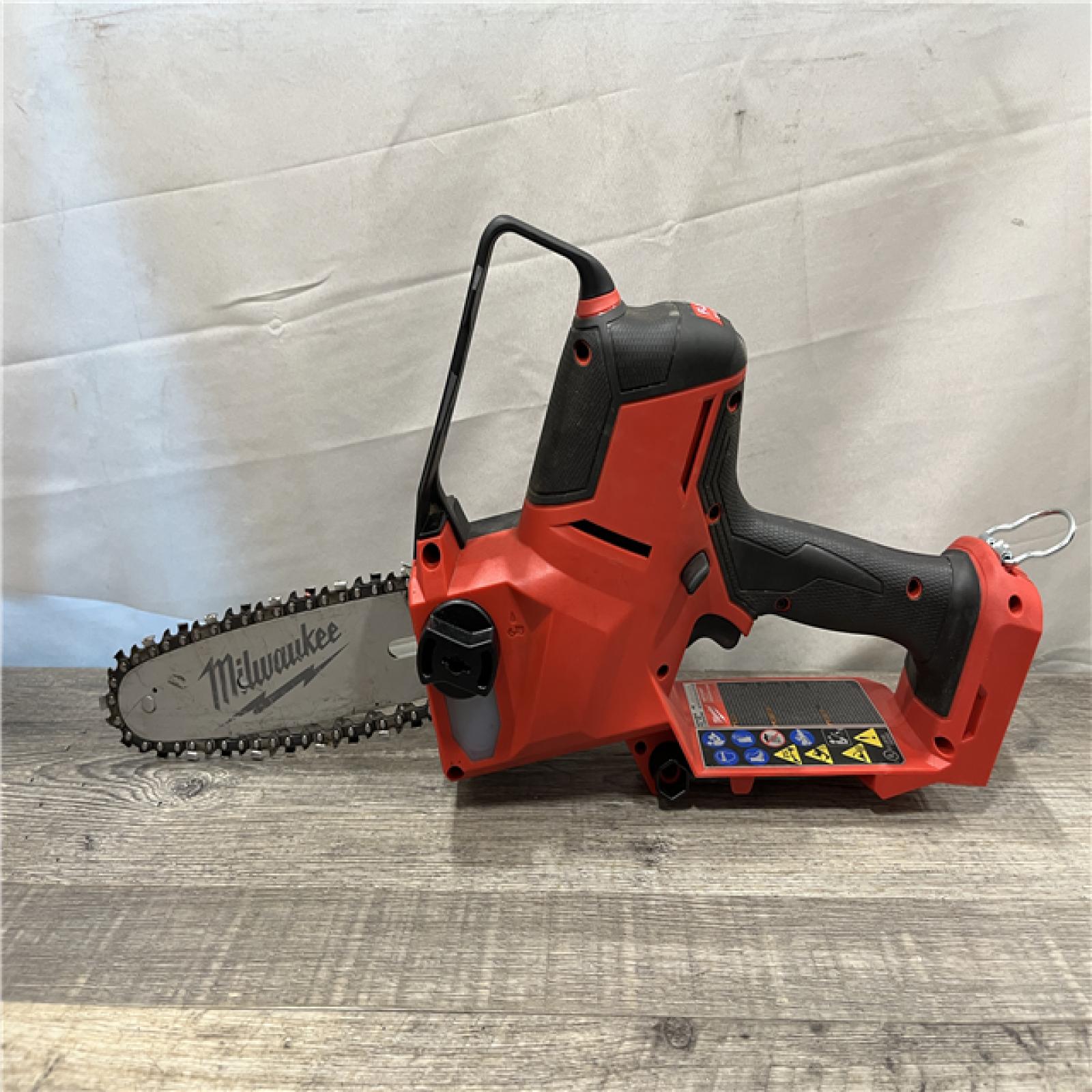AS-IS Milwaukee FUEL 18V Lithium-Ion Brushless Cordless 8 in. HATCHET Pruning Saw (Tool-Only)