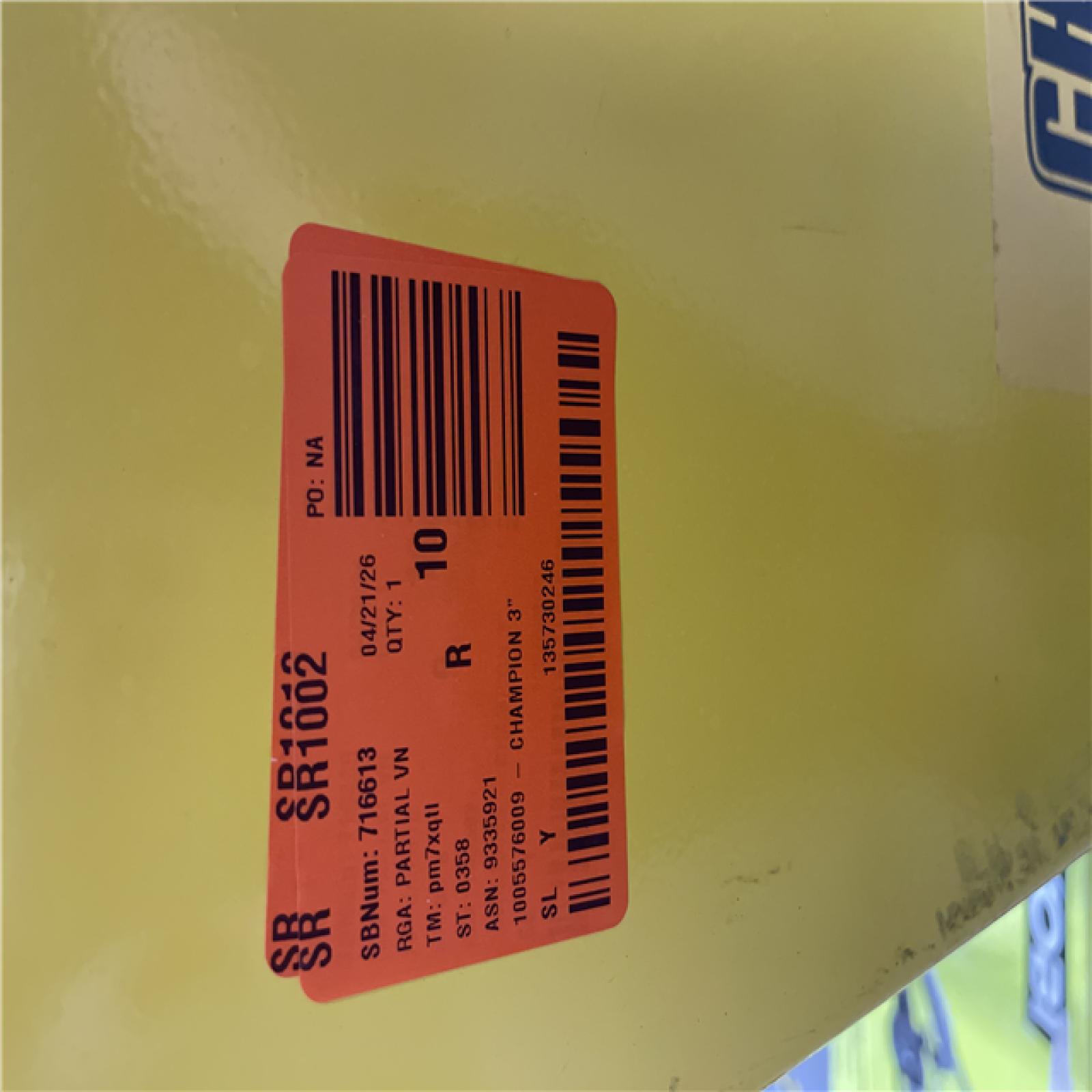 DALLAS LOCATION- AS-IS MONSTER TURBO