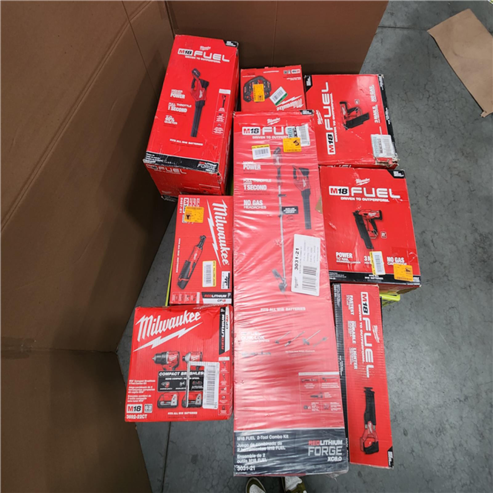 CALIFORNIA  AS-IS TOOL PALLET