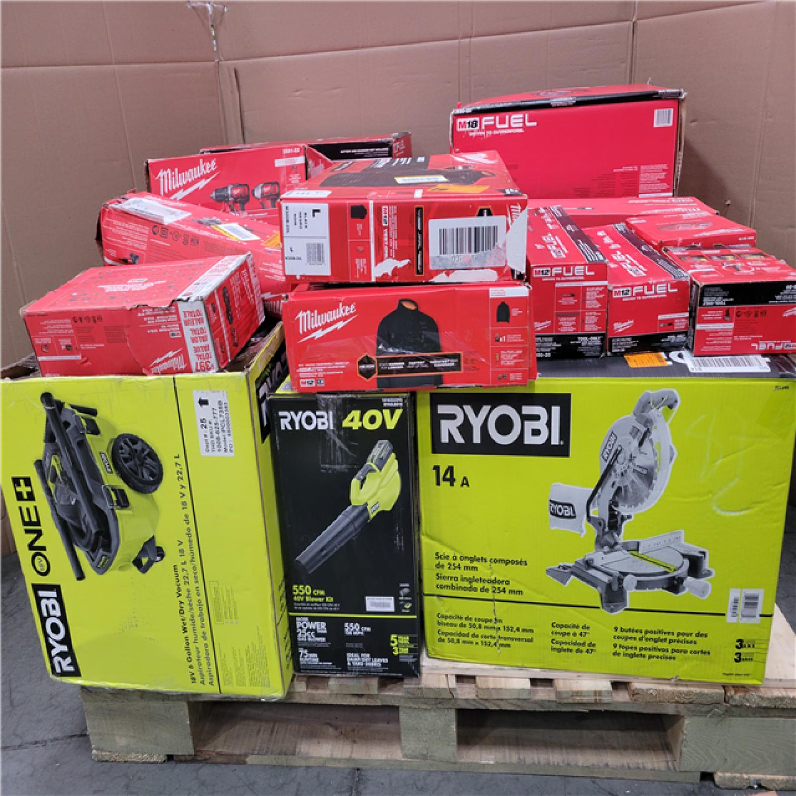 CALIFORNIA AS-IS TOOL PALLET