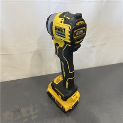 AS-IS - DEWALT ATOMIC 20V MAX* Brushless Cordless Compact 1/4 in. Impact Driver Kit