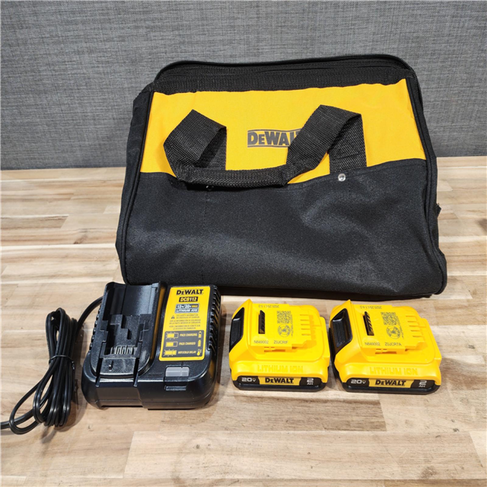 HOUSTON LOCATION - AS-IS DEWALT ATOMIC 20-Volt Lithium-Ion Cordless Brushless (3-Tool) Combo Kit