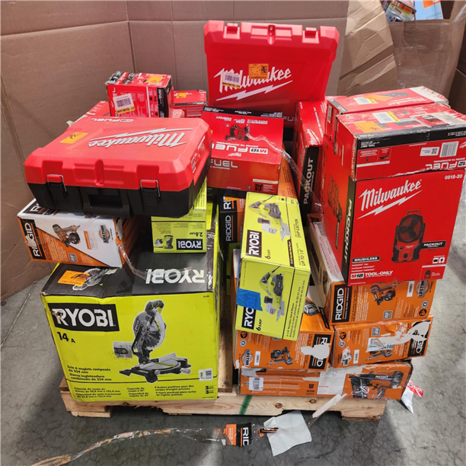 CALIFORNIA AS-IS TOOL PALLET