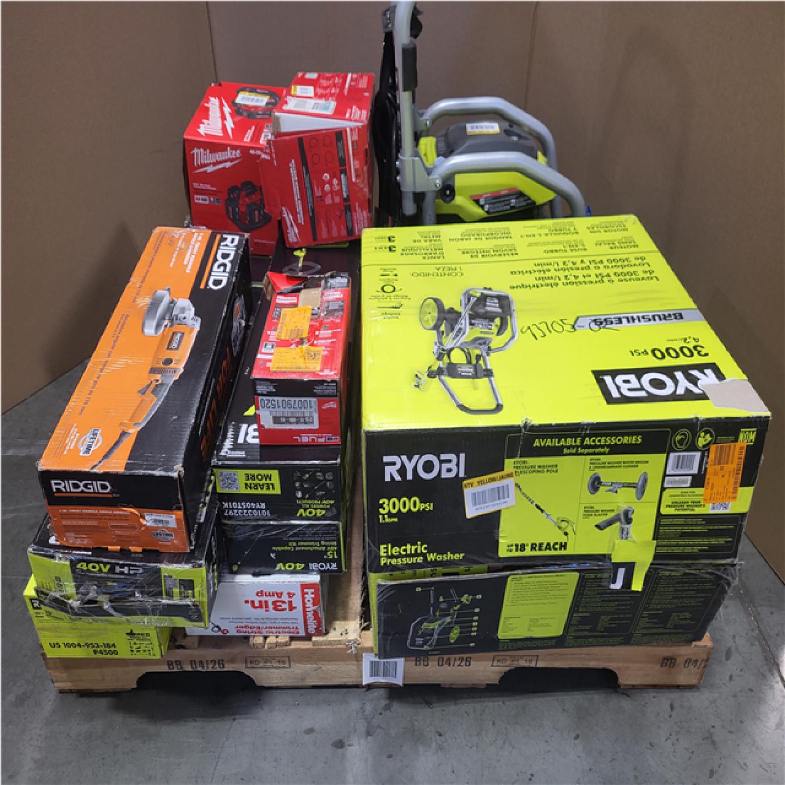 CALIFORNIA AS-IS TOOL PALLET