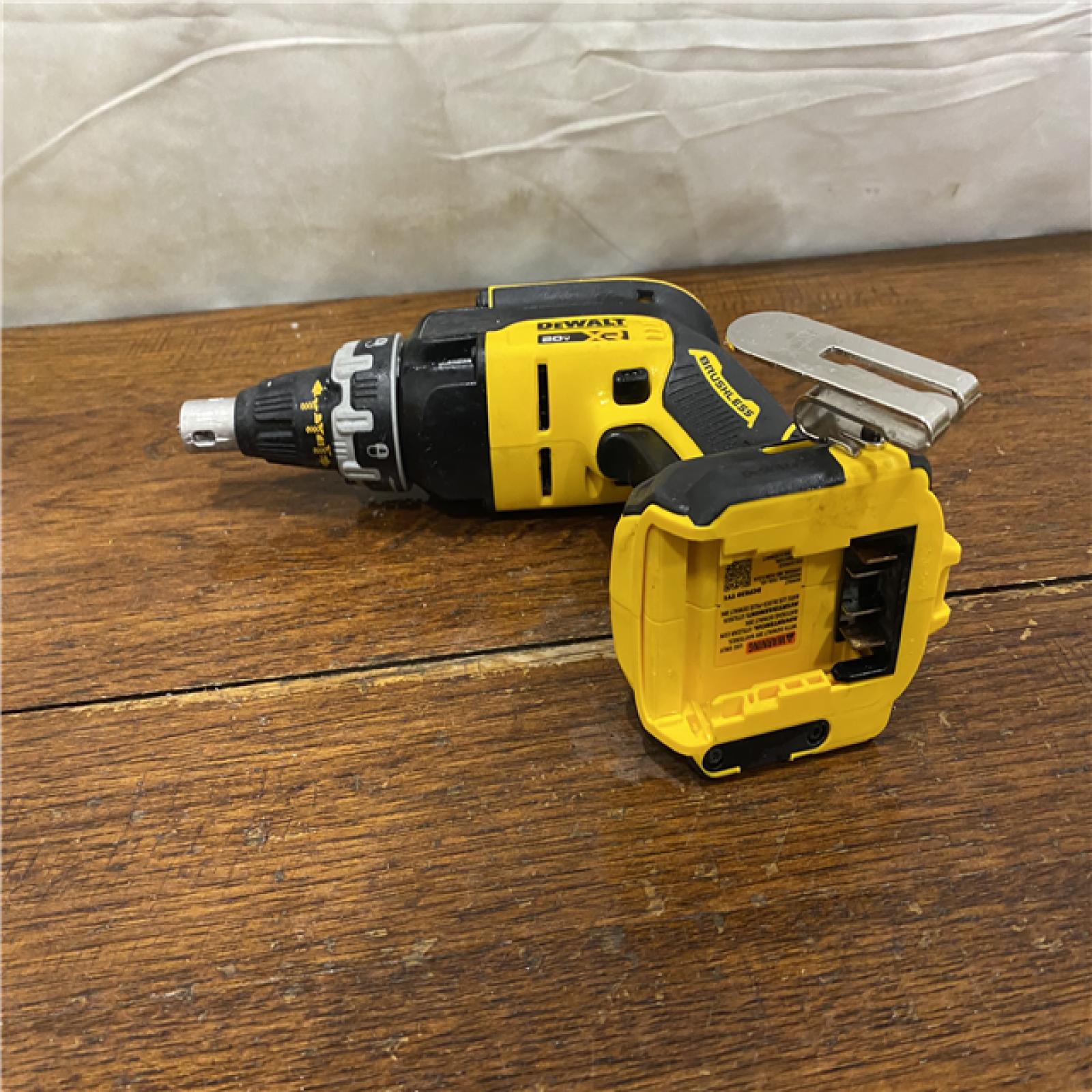 AS-IS DeWalt 20V MAX XR Brushless Cordless Drywall Screw Gun Tool Only