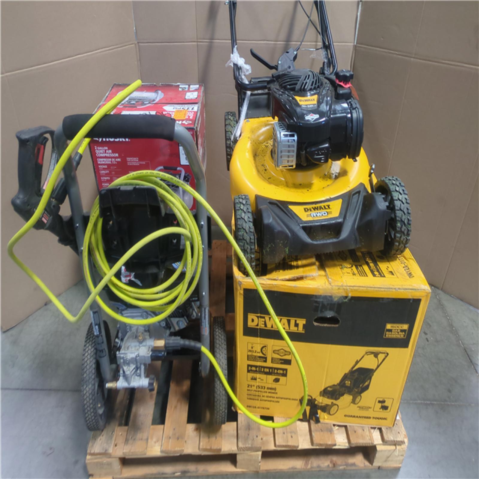 CALIFORNIA AS-IS OUTDOOR POWER EQUIPMENT