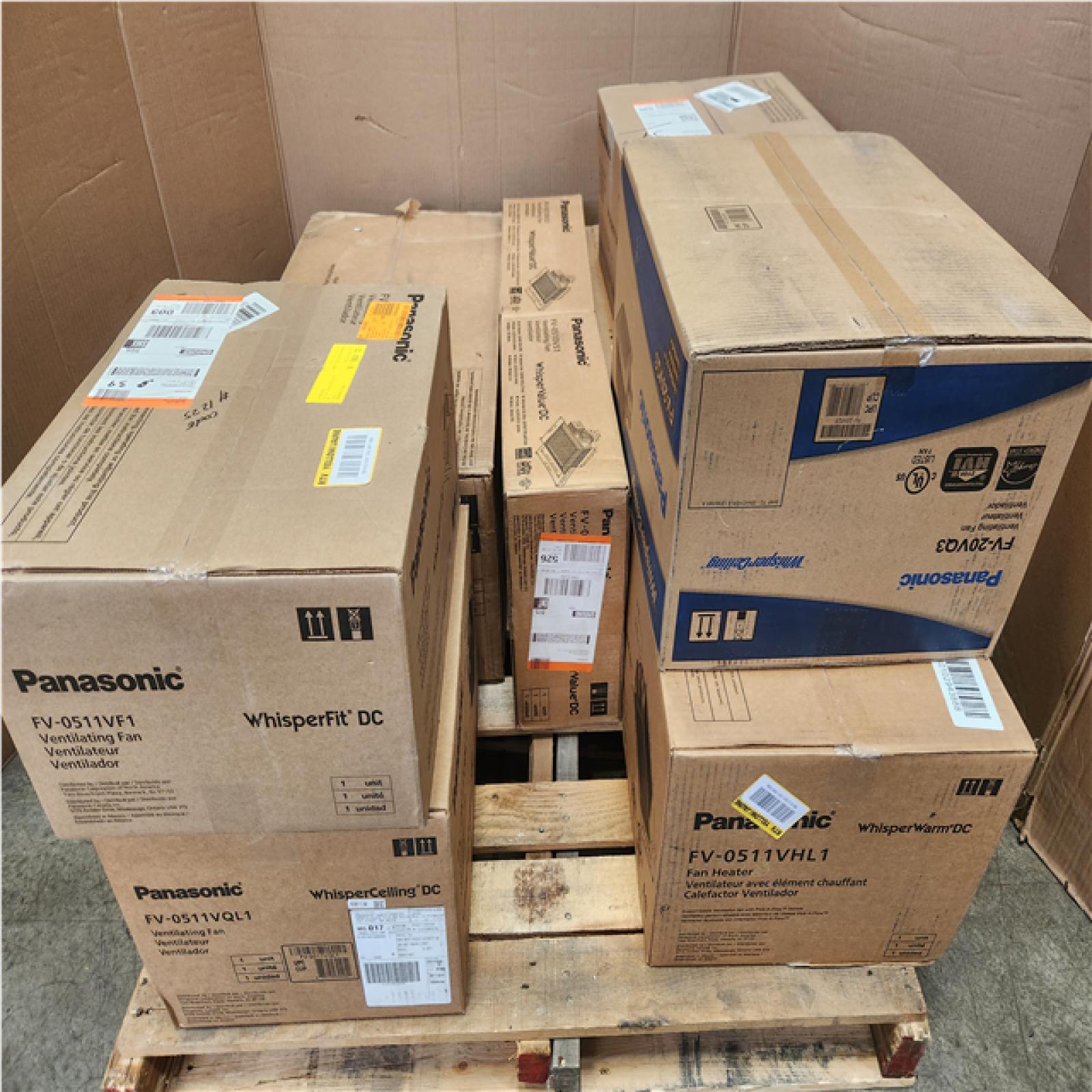 Phoenix NEW Mixed Panasonic Pallet (9-Boxes)
