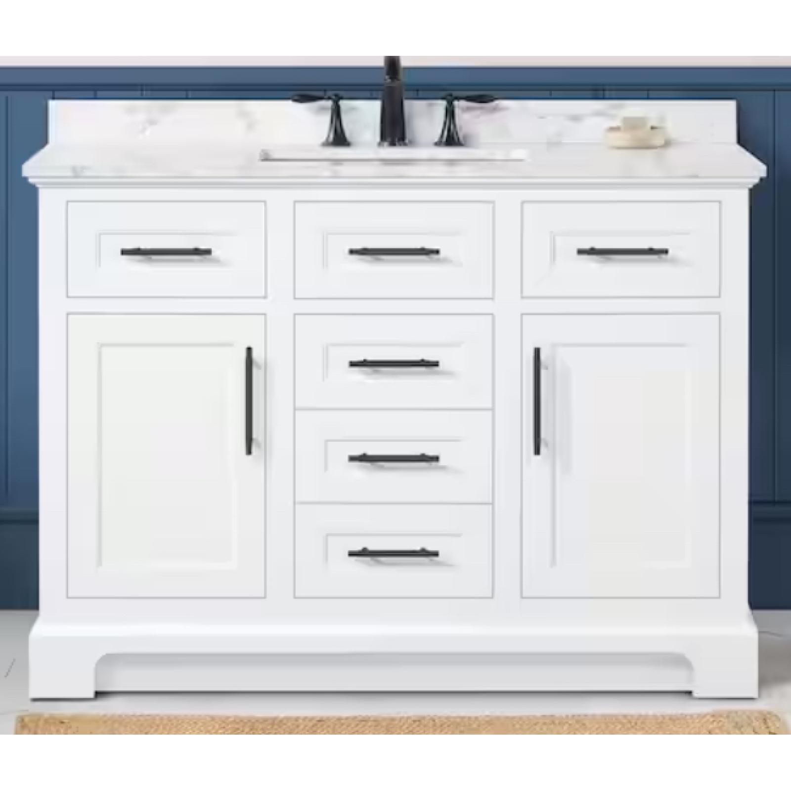 Home Decorators Collection Doveton 48 in. Single Sink Freestanding